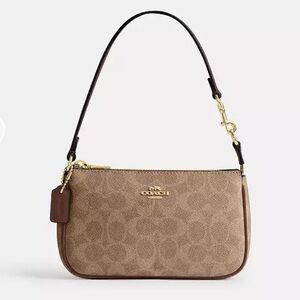 Coach Nolita 19 in Signature Canvas Shoulder Bag